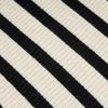 VERNO [Casual] Stripe Half Zip-Up Knit White