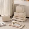 [Easy-Clean] Compression Packing Cubes | 6pcs Set | Polyester | Easy-Clean, Lightweight | Travel Organizer | Luggage and Clothes Sorting