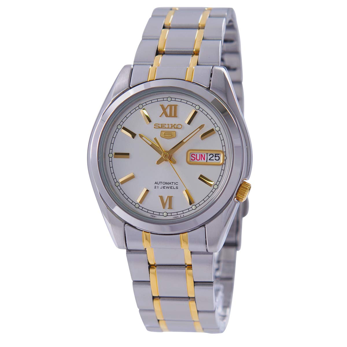

Годинник SEIKO 5 з автоматичним двокольоровим циферблатом з нержавіючої сталі SNKL57K1 [Seiko] для чоловіків [товар]