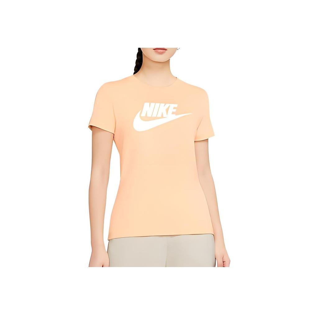 Nike Essential Short Sleeve T-Shirt Women Tops Pink Orange BV6170-734