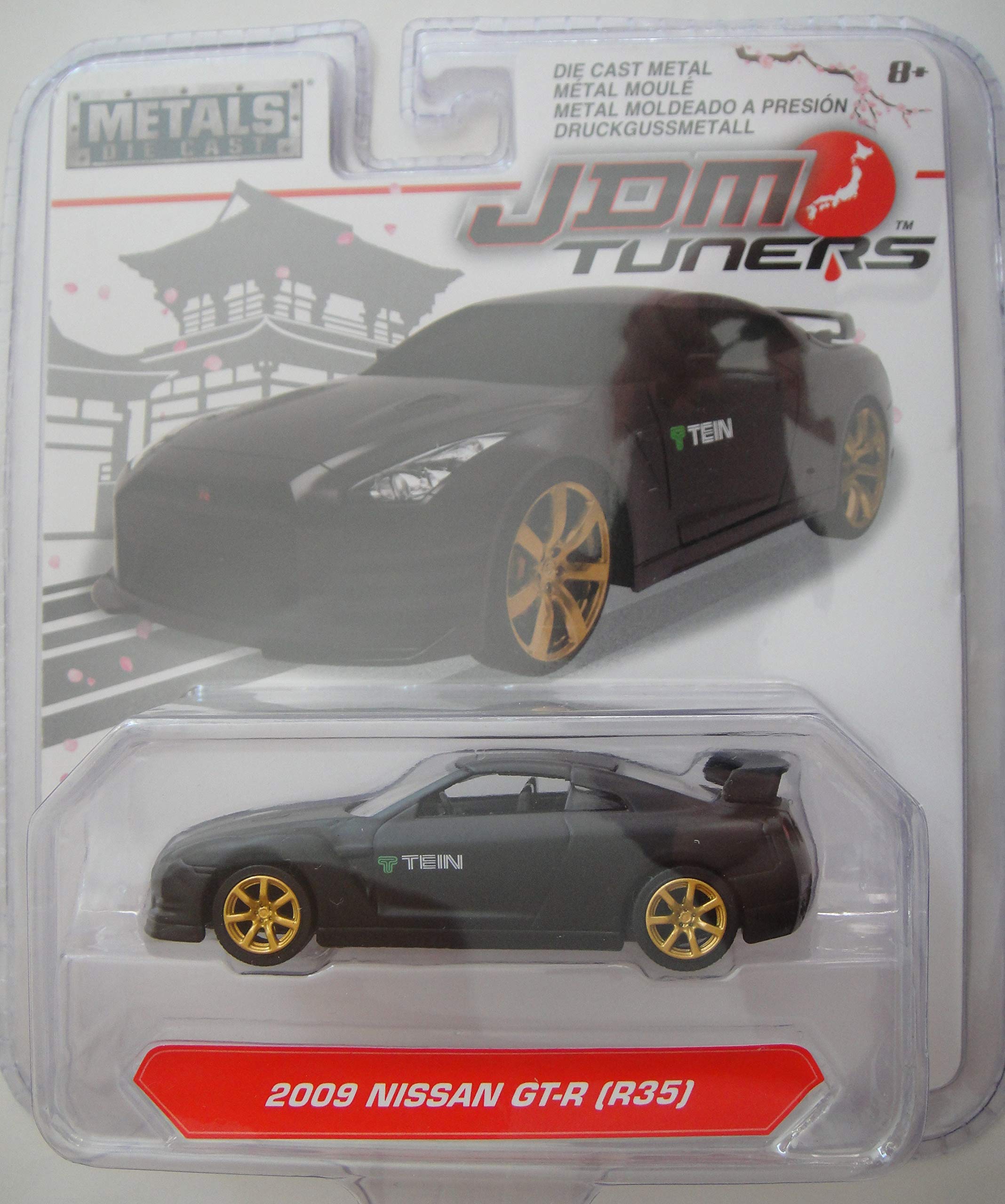

Jada JDM Tuner Scale Black 2009 Nissan 164 GT-R (Р35)