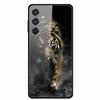 Glass Back Cover For Samsung Galaxy S24 FE Case S24FE Hard Tempered Glass Case For Samsung Galaxy M55 A16 Phone Case Soft Bumper