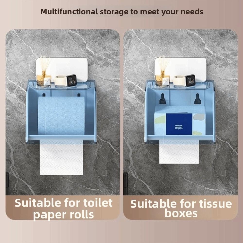 Porte-rouleau de papier toilette à forte capacité de charge Distributeur de rouleau de papier toilette étanche Buanderie