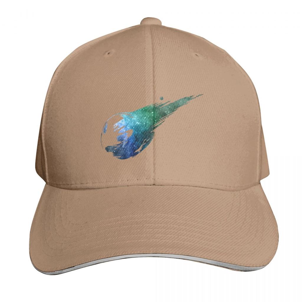 Galaxy Ff7 Black Baseball Cap Lightweight Packable Gift For Him Her Casual Daily Wear
