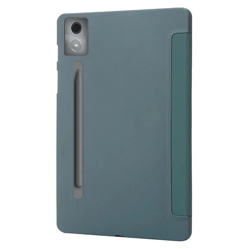 Für Xiaoxin Pad Pro 12.7 12 7 Hülle Magnetische Faltbare PU-Ständer Weiche TPU-Rückabdeckung für Xiaoxin Pad Pro 12.7 Zoll