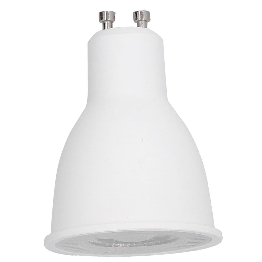 LED Light Bulb GU10, 1100LM, 3-Year Lifespan, Plastic-Clad Aluminum, Spotlight, 10W, Daylight White (Cool White Light), for Living Rooms and