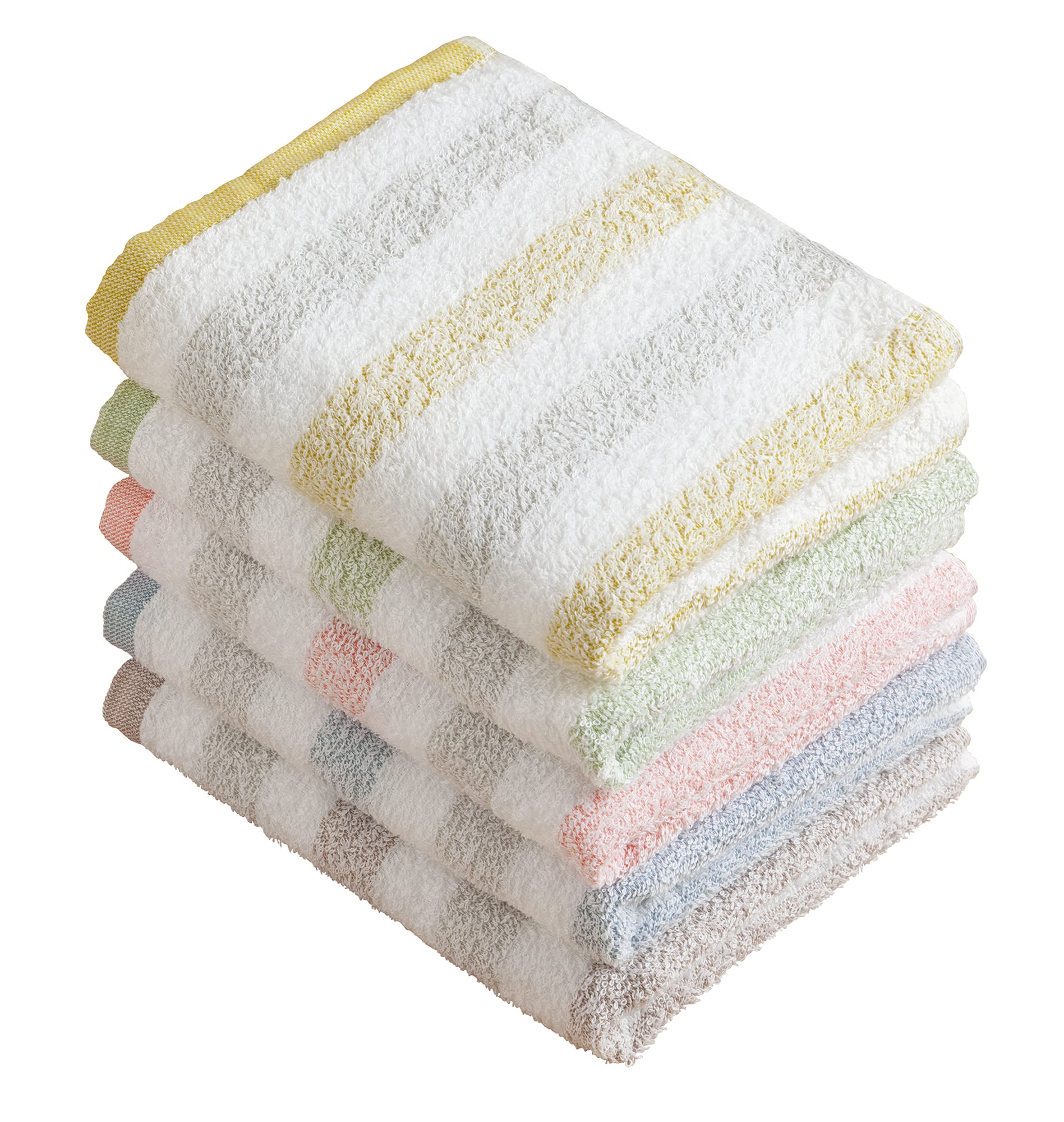 

Полотенце Kosugizen Senshu для лица, сделано в Grad, по 1 шт. в упаковке 5 шт., 34 x 80, легко утончается, набор из 5 полотенец, Senshu, кайма, цвета, см, сухое, тип, TK-2020-5