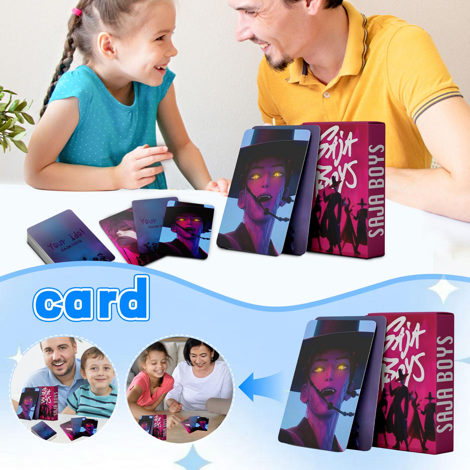 

Двусторонняя карточка ЛОМО на 55 карт - Аниме Окружающая Фотокарточка - Коллекционная карточка One Size