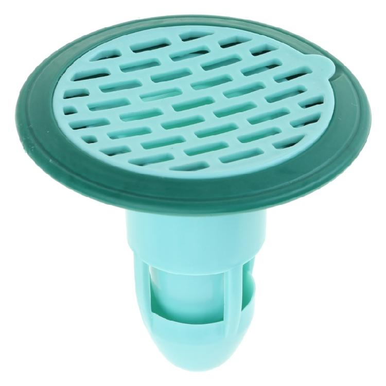 Hair Stopper Bathroom Floor Drain Cover Universal Anti-clogging Sink Strainer зелёный