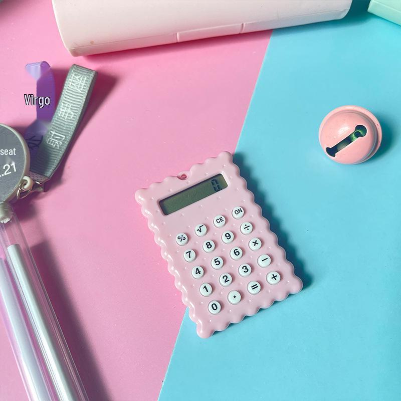 

Детский ультратонкий 8-разрядный мини-калькулятор - Портативный карманный конфетного цвета для студентов