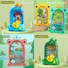 Plastic Frog Pinball Machine Toy For Kids Educational Desk Game Interactive Fun