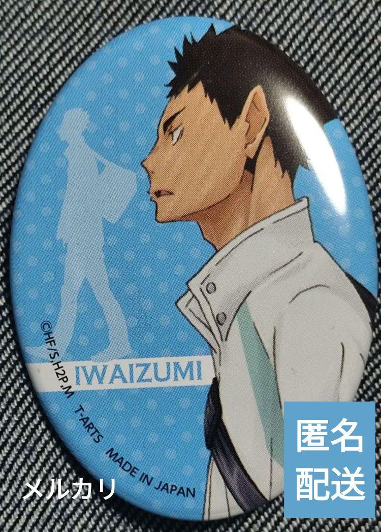 

[ИСПОЛЬЗУЕТСЯ] Значок Haikyu Oval Can Badge Хадзиме Иваизуми