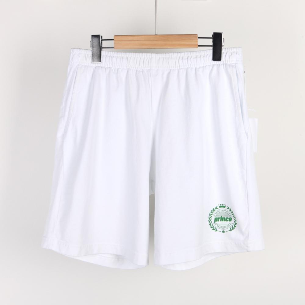

22FW Спортивные и насыщенные шорты Prince Crest Gym Shorts White SH523WH