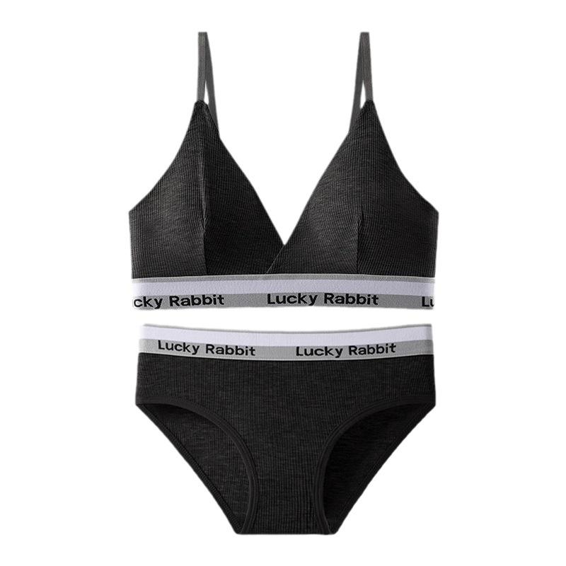 Women's Pure Cotton Sports Wrap Top - Sexy, Wire-Free Bra with Beautiful Back - Comfortable & Breathable