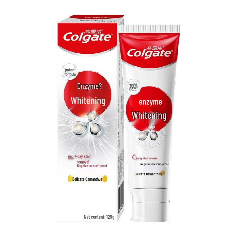 

Colgate Whitening Toothpaste, Fresh Breath, Osmanthus Flavor