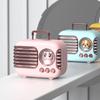 Cute Retro Bluetooth Speaker Mini Luggage Mini Speaker Creative Vintage Lovely Small Speaker Green