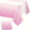 1PC Colorful Tablecloth Decorations Shiny Iridescent Laser Table Covers for Birthday Wedding Party Gradient Tableware