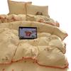 Class A Bed, Pure Cotton Cotton Embroidered Quilt Cover, Bed Sheet Quilt Cover, Student Dormitory
