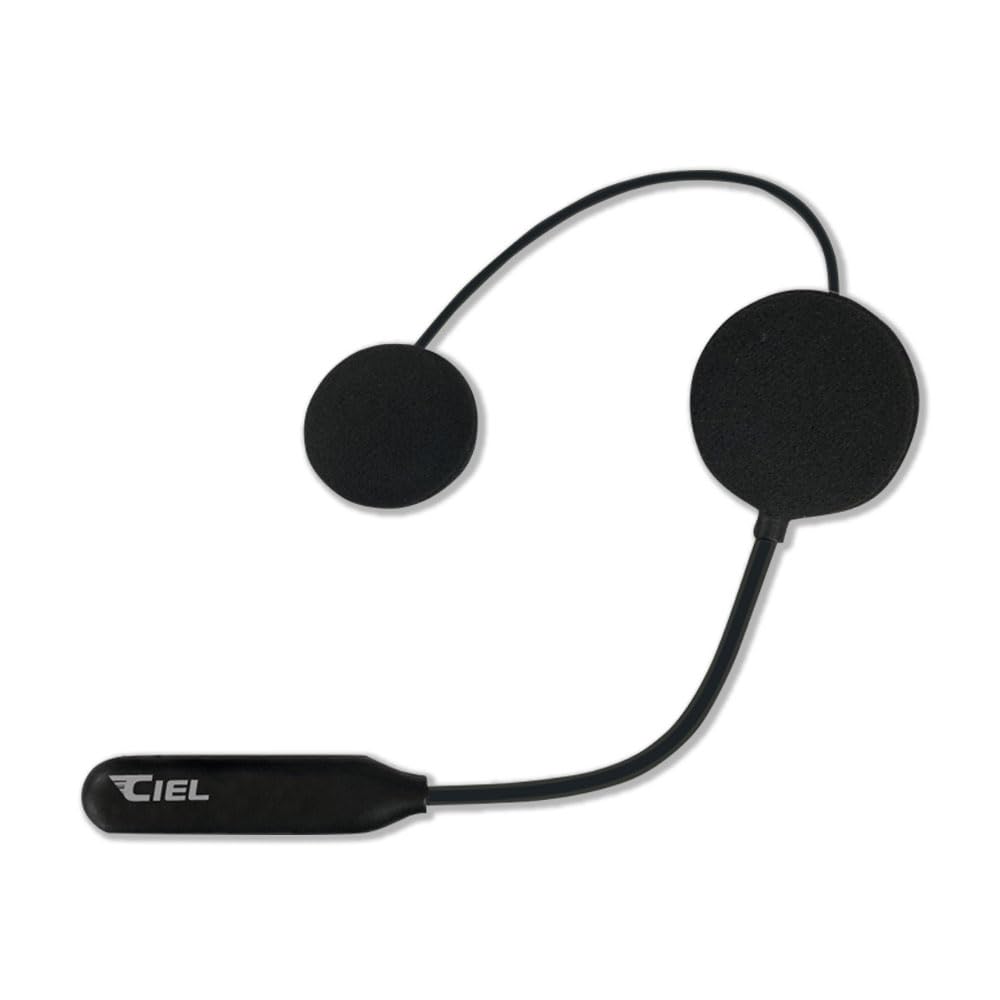 

CIEL Solomate Jet Bluetooth-гарнитура 2025 с динамиками для мотоциклов и музыки и звонков Внутренний TELEC (Летняя модель) Hi-Fi Шлемы, Воспроизведение, гагат