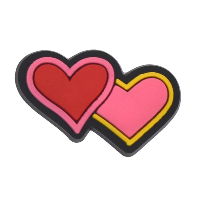 Bear Rainbow Series Clog Accessories: Small Bear PVC Shoe Charms 2.5—3cm