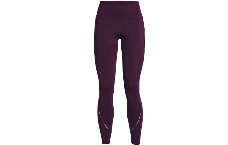 Женские фиолетовые брюки для йоги Under Armour, средняя посадка, 1365355-501 XS