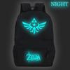 Printed Backpack Luminous Student Bag