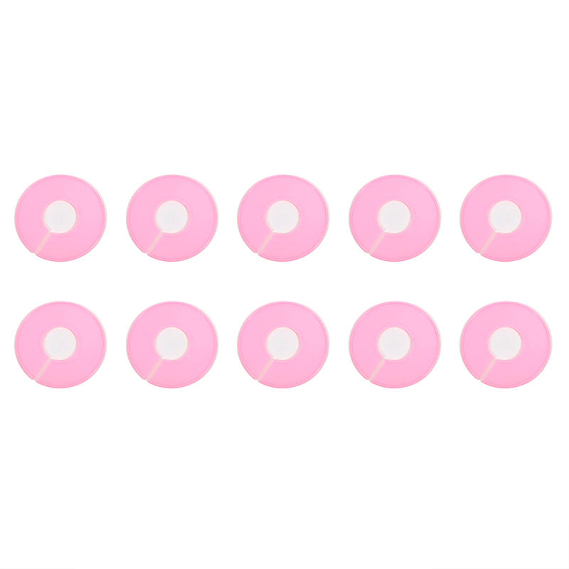10PCS Clothing Size Dividers Handmade Convenient Size Marking Ring Blank DIY Craft Round Hangers