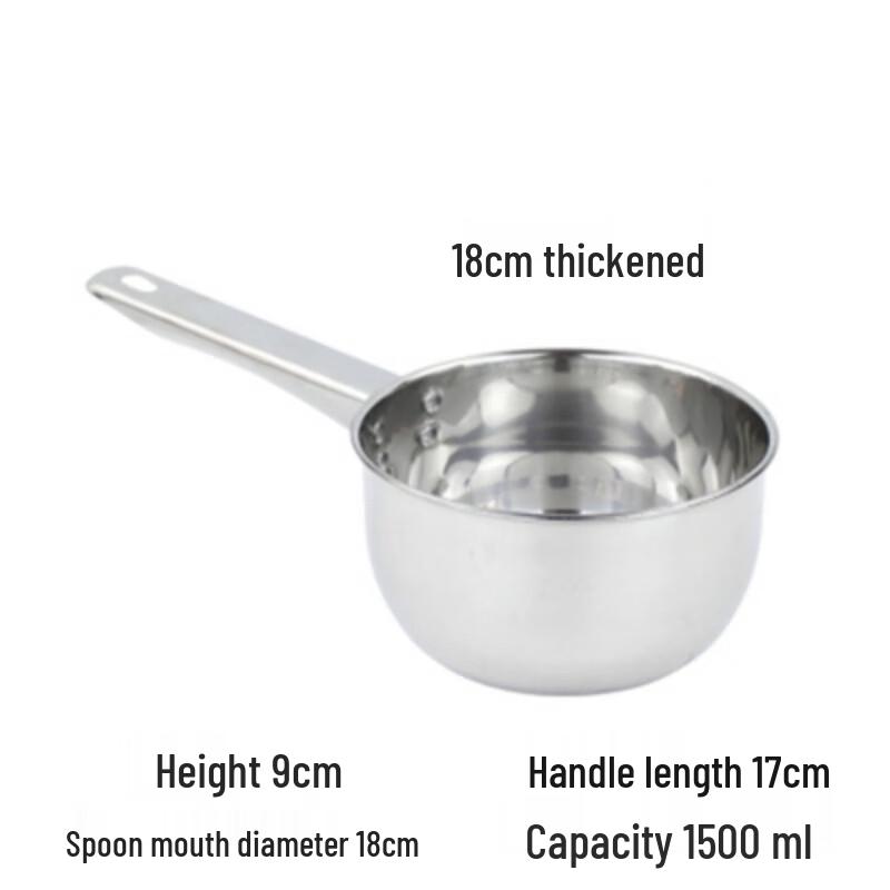 

Commercial Stainless Steel Large Soup Spoon with Long Handle