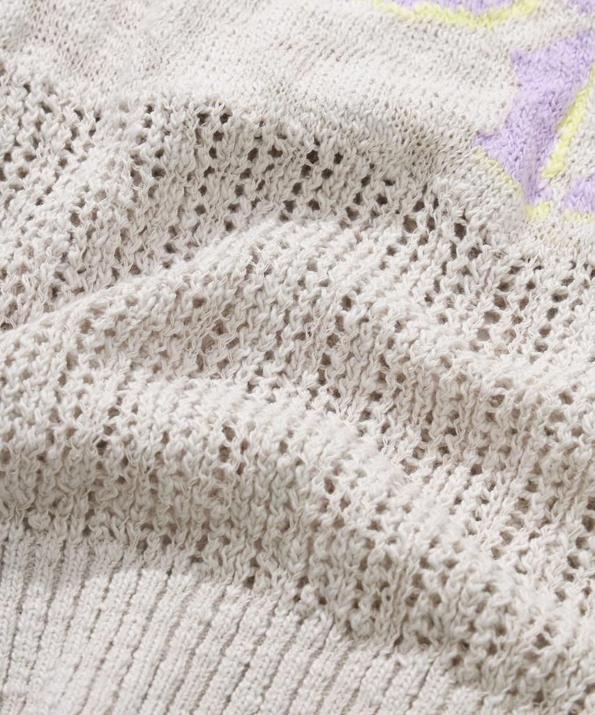 COVERNAT WOMAN Two-Way Knit Vest Oatmeal