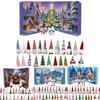 Christmas Gnome Advent Calendar Interactive Toy With Craftsmanship For Holiday Family Activities