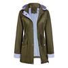 New Women's Jacket Casual Anti-splashing Jacket Women's Thin Medium and Long Trench Coat