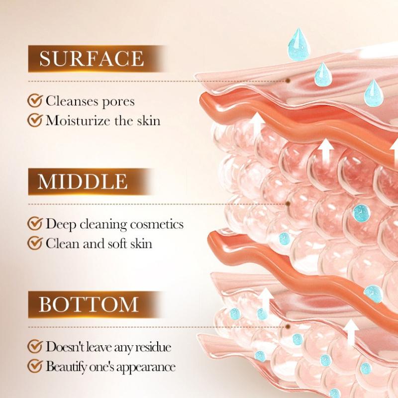 Rice Puree Mild Refreshing Makeup Remover 300ml Makeup Cleansing Makeup Remover Skin Care Products