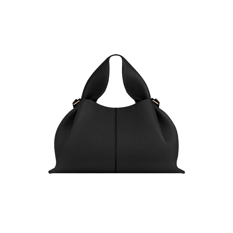 Trendy Wolkenleer Hobo Schoudertas voor Dames Mode Knödel Crossbody Portemonnee Dames Handtas
