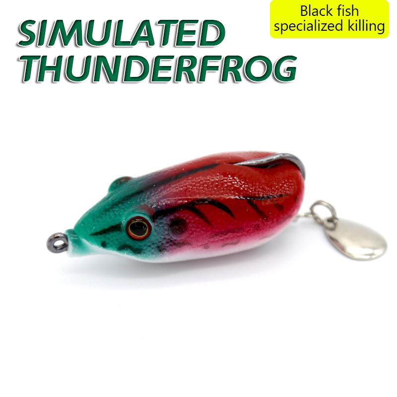 

Имитация Thunder Frog Road Runner Bait 5.5Cm/13G Noise Piece Floating Blackfish Special Kill
