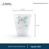Hand-painted Begonia Jade Porcelain Tea Cup