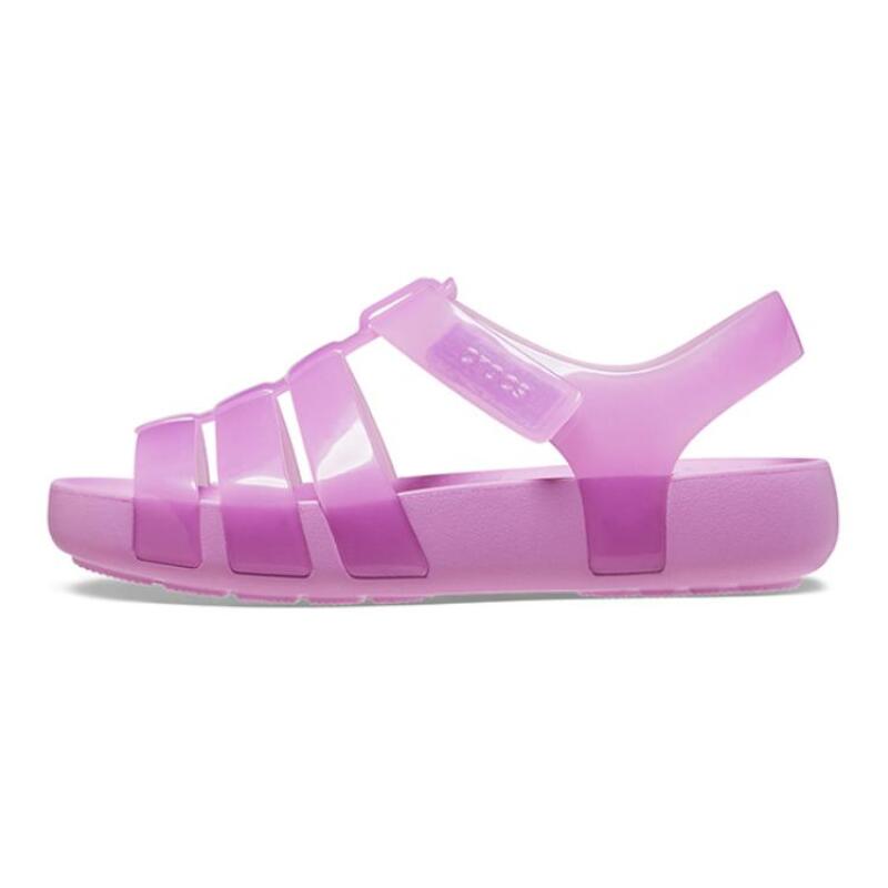 Crocs EVA Comfortable and Versatile Non-Slip and Abrasion Resistant Children's Sandals Purple Kids' Model
