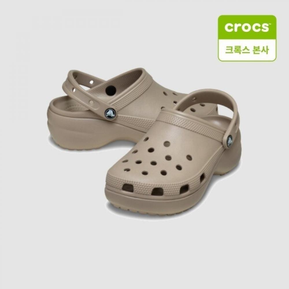 

CrocS Women S ShoeS claSSic Platform clogS Taupe 206750 214 Taupe/w5(220mm)