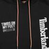 Timberland Letter Print Loose Sports Hoodie Men Hoodies Black A28MP-001