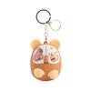 Mouse Shape Finger Keyboard Caps Cartoon Hamster Keychain Relaxing Clicker Toy  Pass The Time