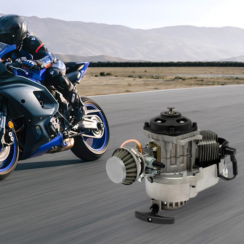 

49CC 2Stroke Pull Start Engine Motor for Pocket Bike Mini Dirt Pit Bike Quad ATV