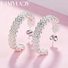 Charm in Argento Sterling 925 Orecchini a Lobo Per Donna Creativity Street Abbinamento Totale Gioielli da Festa
