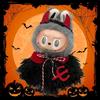 Cute Only Clothing for Labubu Halloween Magical Witch Doll Costume  Posture 17cm Vinyl Doll Changing Doll Accessories Toy Gift