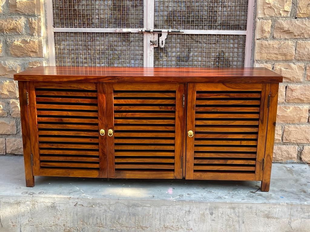 Wooden Sideboard Cabinet Storage Self | Cupboard Bedside Furniture, Nightstand Door Console Home Decor Furniture | Farmhouse Furniture Art