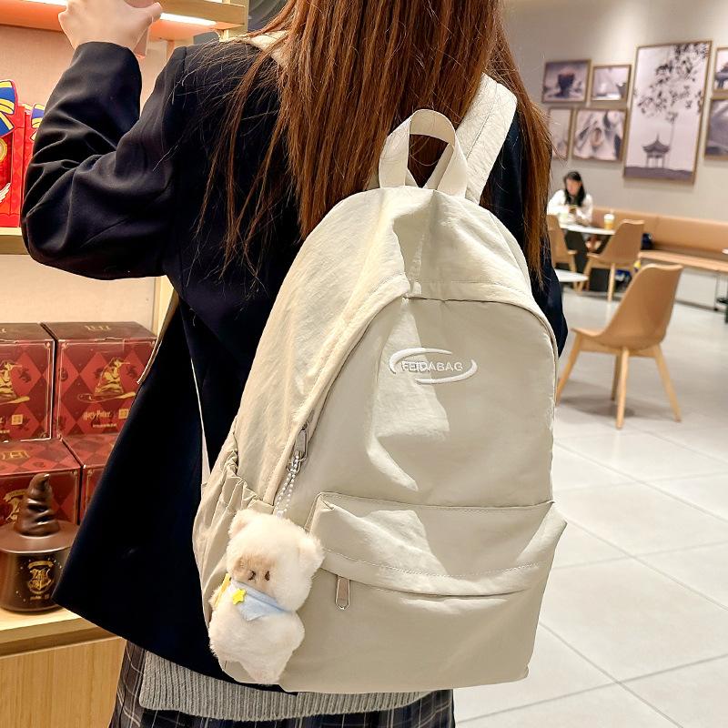 

Children s Schoolbags Elementary School Students Junior High School Girls New Style Letter Backpacks