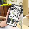 Soft case Anti-knock Phone Case For Realme C53/Narzo N53 Waterproof Wristband Phone Holder Cute Wrist Strap Kickstand