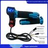 Blue Screen Electric Vehicle Throttle with Voltage Display