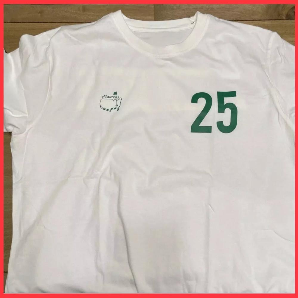 Masters Golf Augusta National White Cotton 1 Sided T Shirt Size S-5XL Unisex T-Shirt XXL