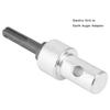 1pcs Drill Bit Adapter for Electric Drill To Earth Auger Connector Arbor Round Shank 2 Pit 2 Slot Earth Auger Adapter