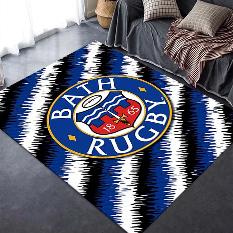 Covor Bath Rugby Covoraș Pentru Sufragerie Dormitor Casă Canapea DecorareCovoraș Antiderapant Podea Joacă Copii