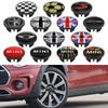 4Pc 54mm 52mm Car Wheel Center Cap Hub Covers Badge Stickers For Mini Cooper One JCW F54 F56 F60 R55 R56 R58 R60 R61 Accessories